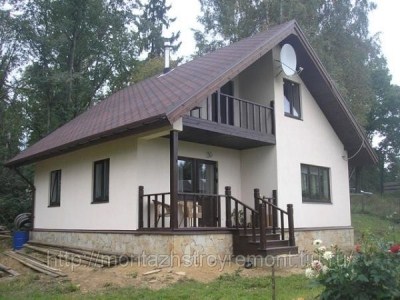 Интерьер деревянного дома